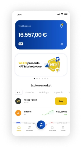 Wexo wallet feature image