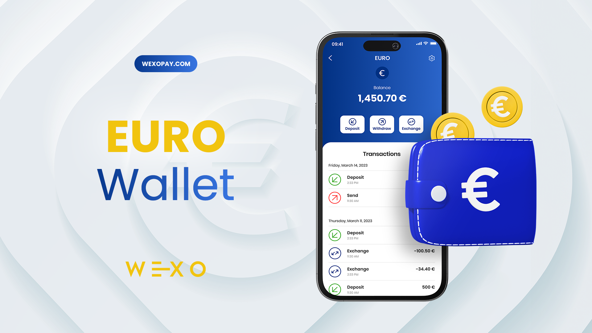 EURO Wallet in WEXO