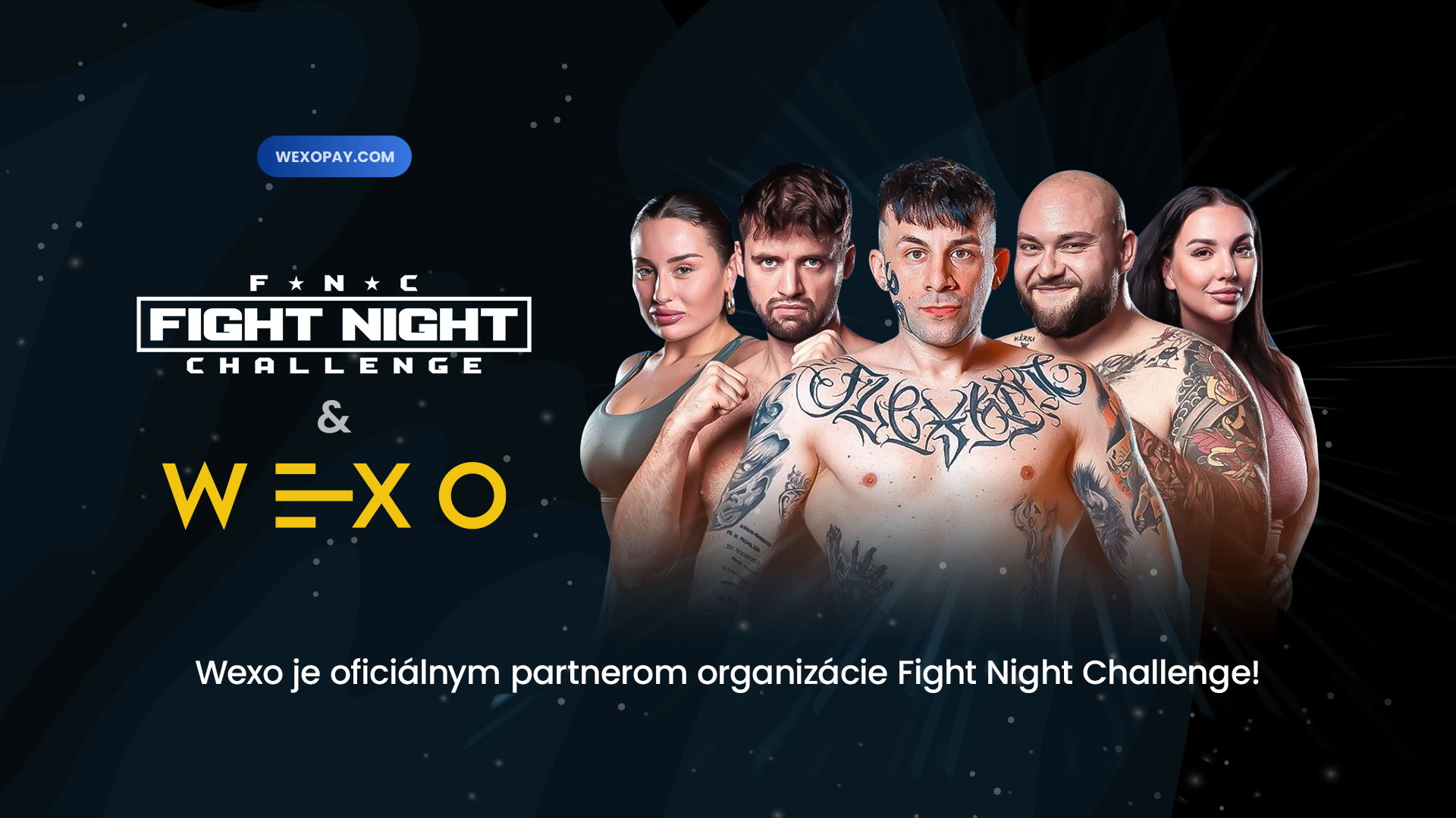 We are an official partner of Fight Night Challenge!