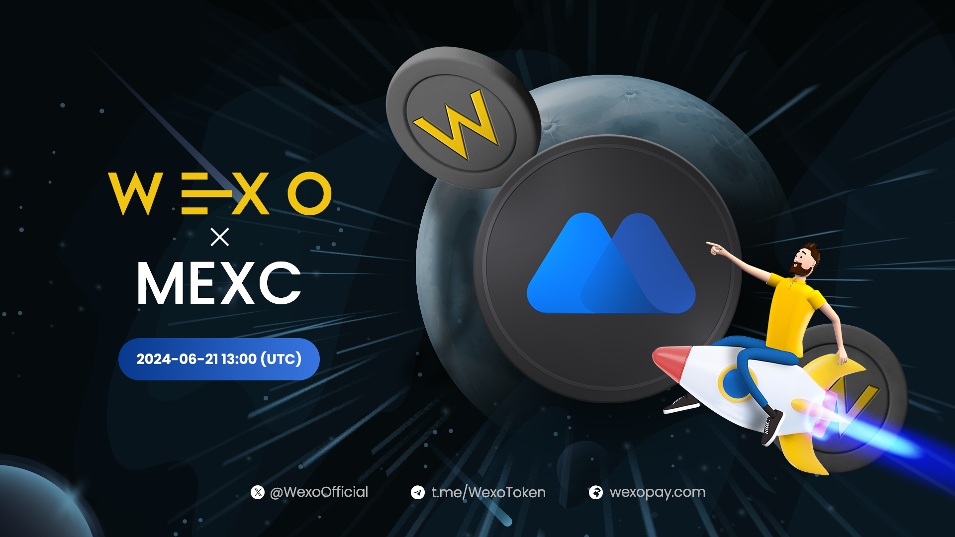 WEXO Token coming to MEXC Exchange!