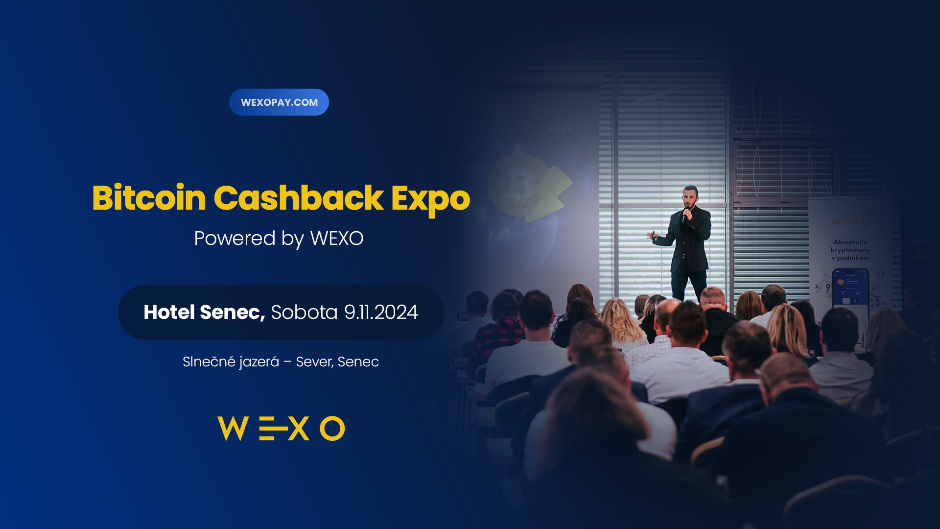 Bitcoin Cashback Expo 9.11 in Senec (Invitation)