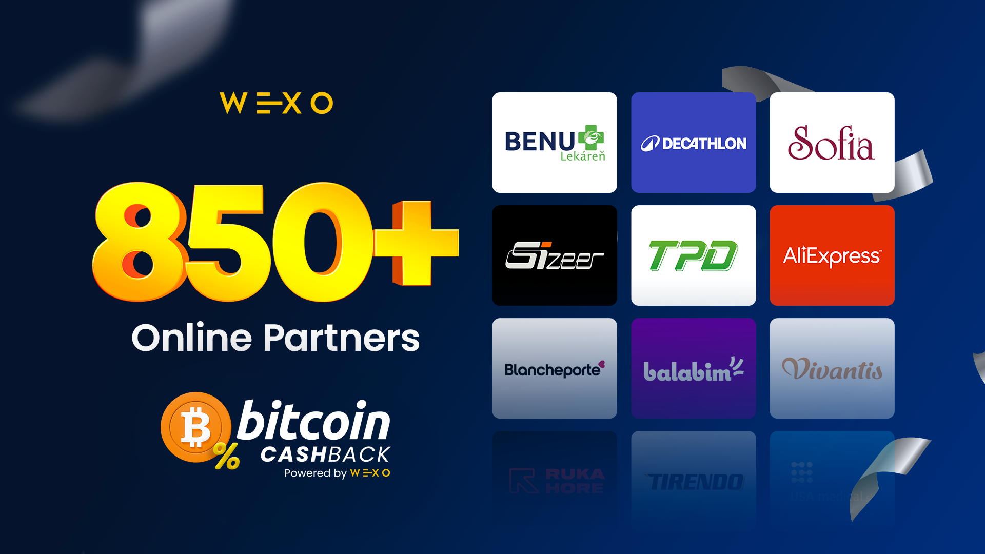How to Earn Bitcoin Back on Every Purchase? Wexo Launches Cashback for 850+ Online Stores