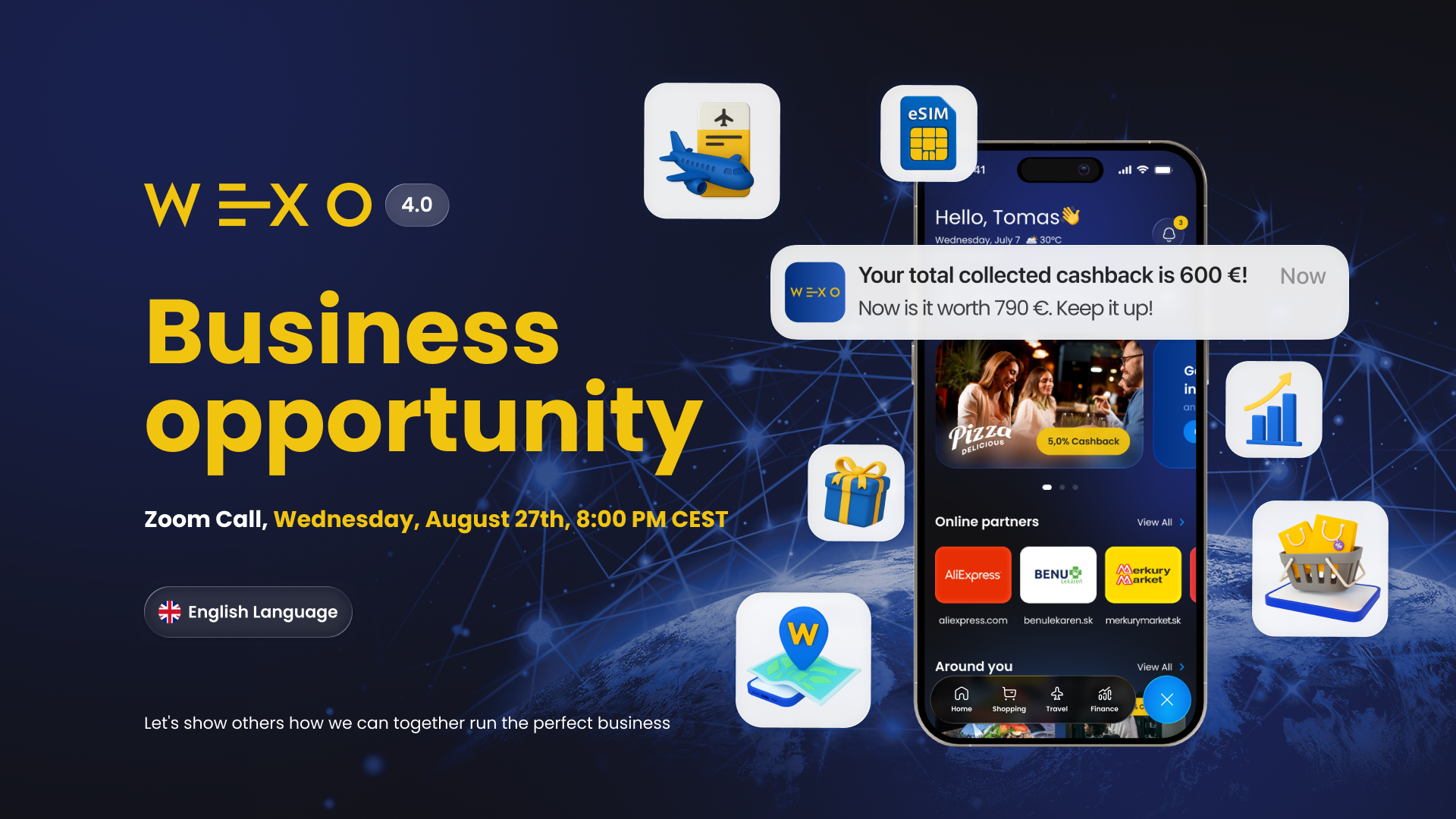 🌍 Wexo Business Opportutiny (zoom call)