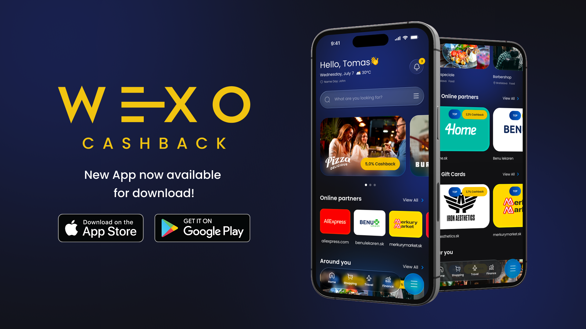 Nová Wexo Cashback aplikácia: Viac ako cashback