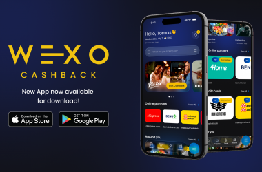 Nová Wexo Cashback aplikácia: Viac ako cashback
